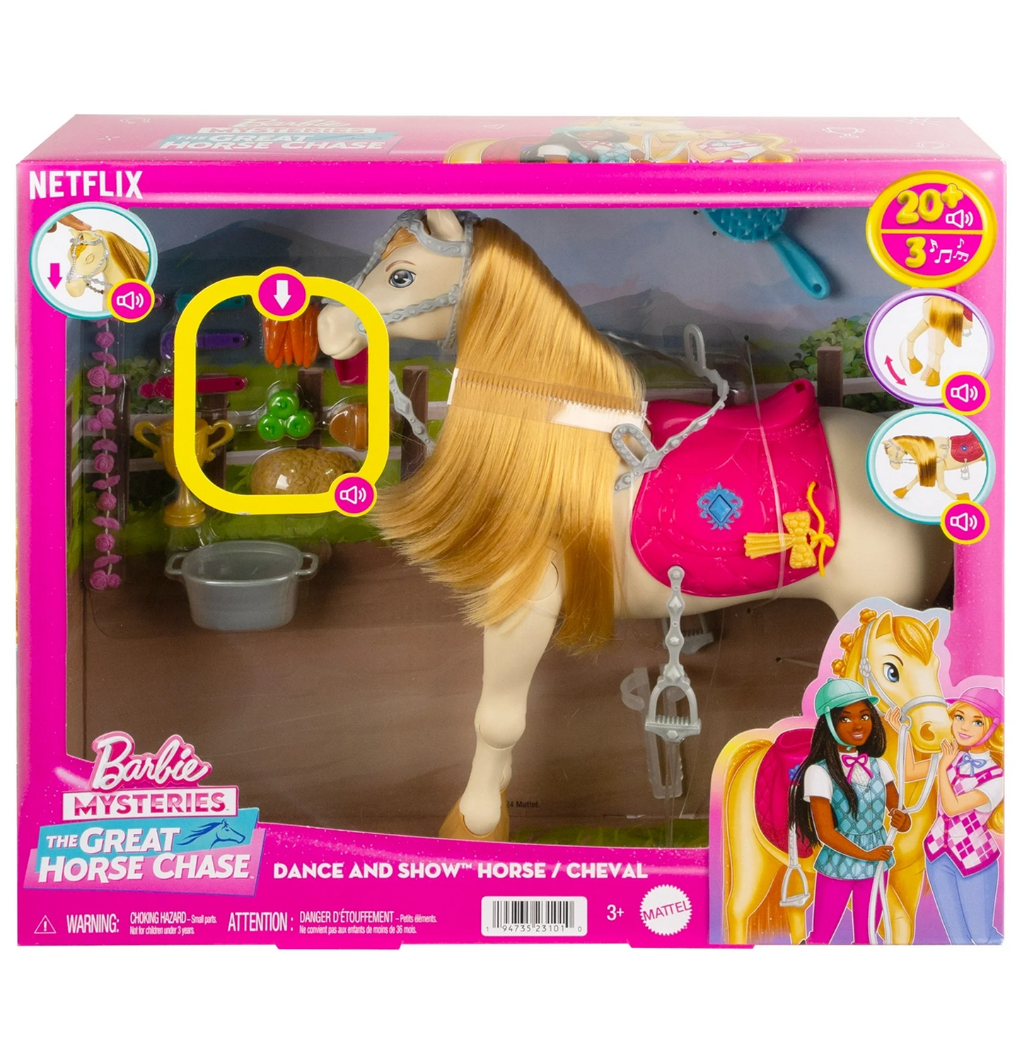 Barbie Mysteries: The Great Horse Chase Interactive Toy Horse