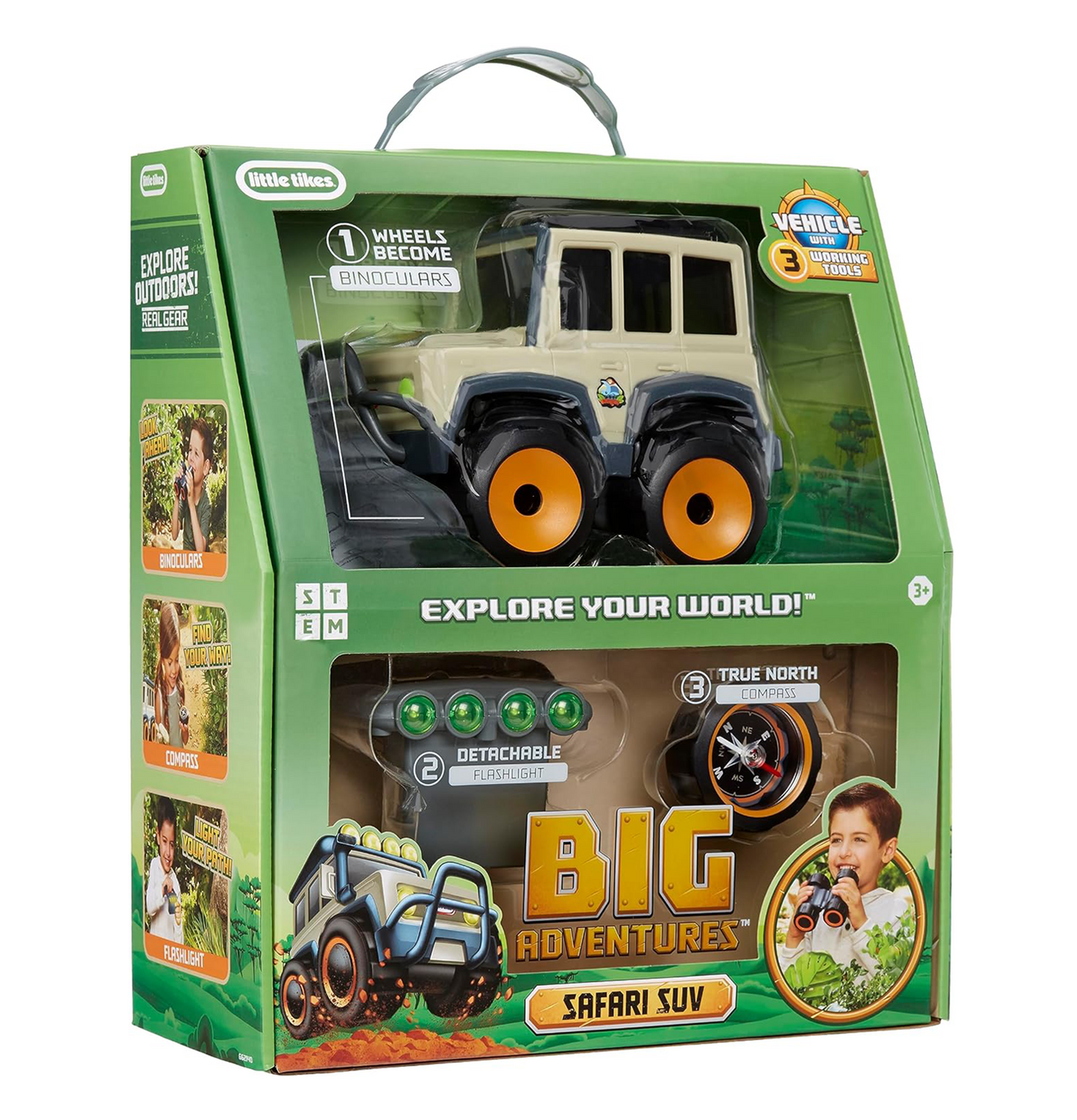 Little Tikes Big Adventures Binocular Searching Safari SUV Toy Vehicle