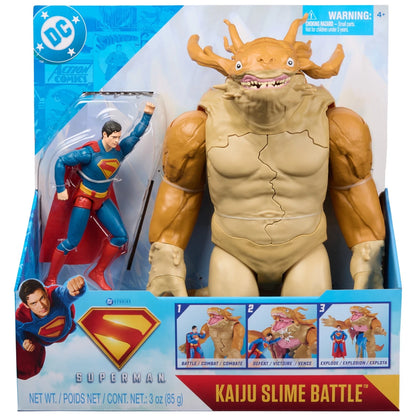 DC Comics Superman Vs. Kaiju Slime Battle Action Figure Playset