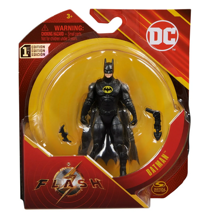 DC Comics: The Flash- Batman 4-inch Action Figure