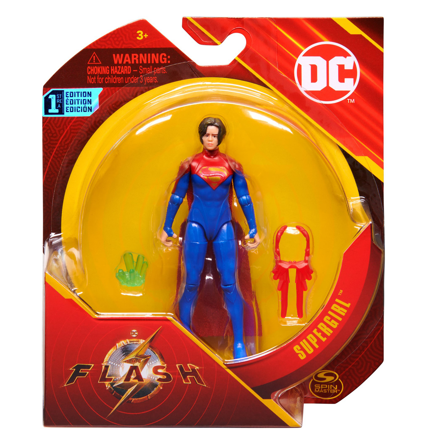 DC Comics: The Flash- Supergirl 4-inch Action Figure