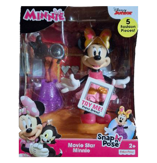 Disney Junior Snap and Pose Movie Star Minnie