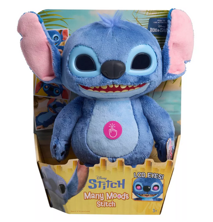 Disney Stitch Many Moods 14-inch Interactive Plush