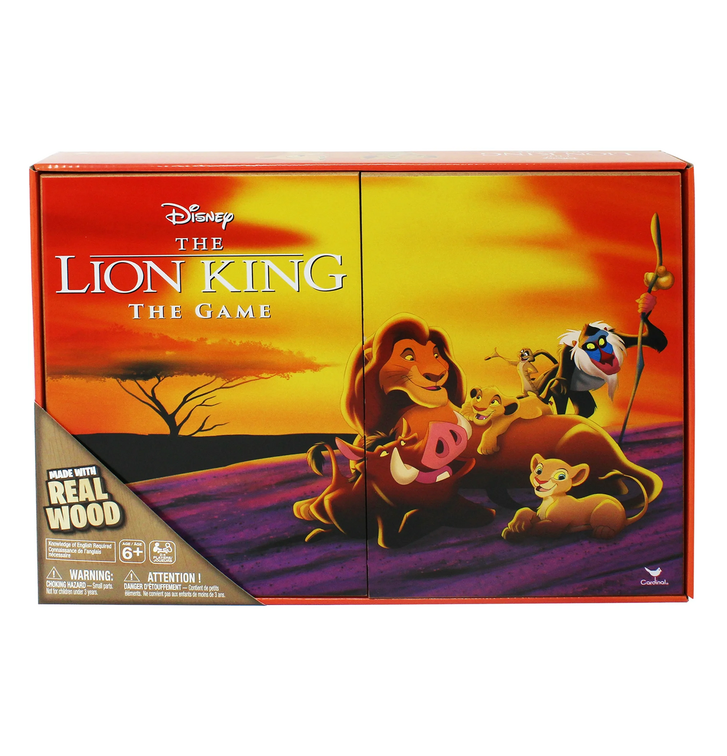 Disney The Lion King Board Game Deluxe Wooden Edition