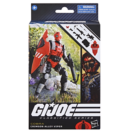 G.I. Joe Classified Series Crimson Alley Viper Action Figure