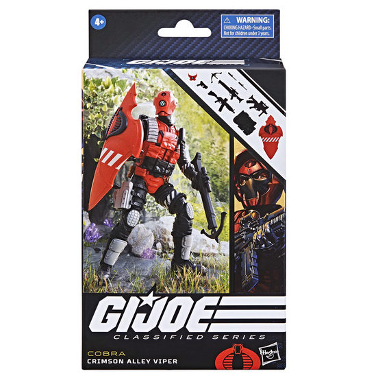 G.I. Joe Classified Series Crimson Alley Viper Action Figure