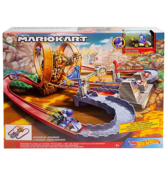 Hot Wheels MarioKart Bowsers Castle Chaos Playset