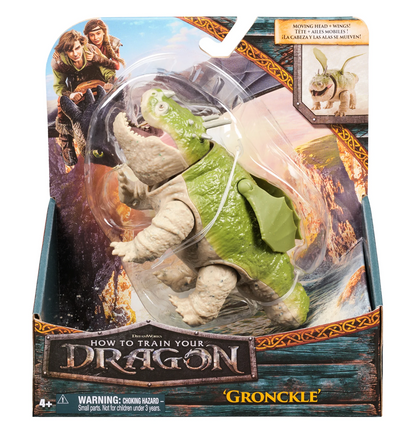 How to Train Your Dragon Movie - Gronckle Action Figure (Green)