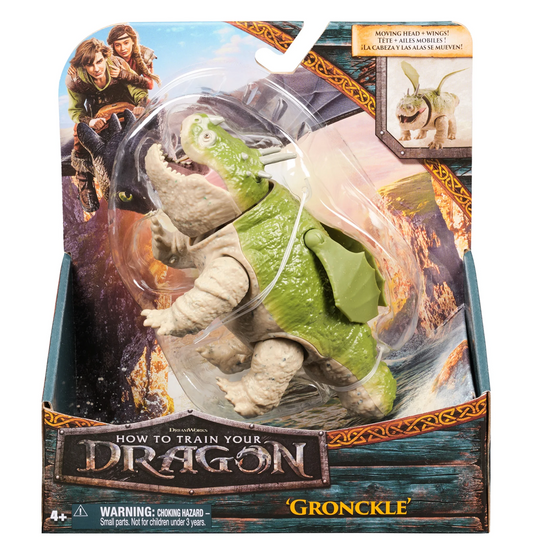 How to Train Your Dragon Movie - Gronckle Action Figure (Green)