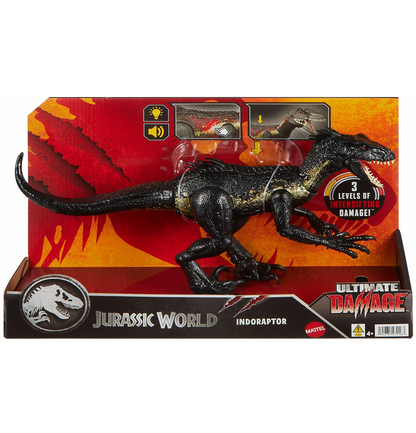 Jurassic World Ultimate Damage Indoraptor Dinosaur Toy Figure