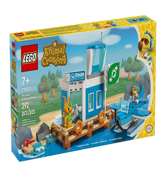 LEGO Animal Crossing Fly with Dodo Airlines Airport Building Set (77051)