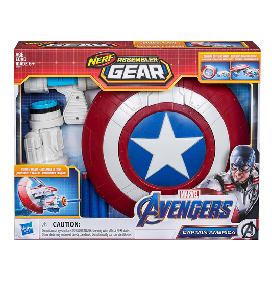 Marvel Avengers: Nerf Captain America Assembler Gear