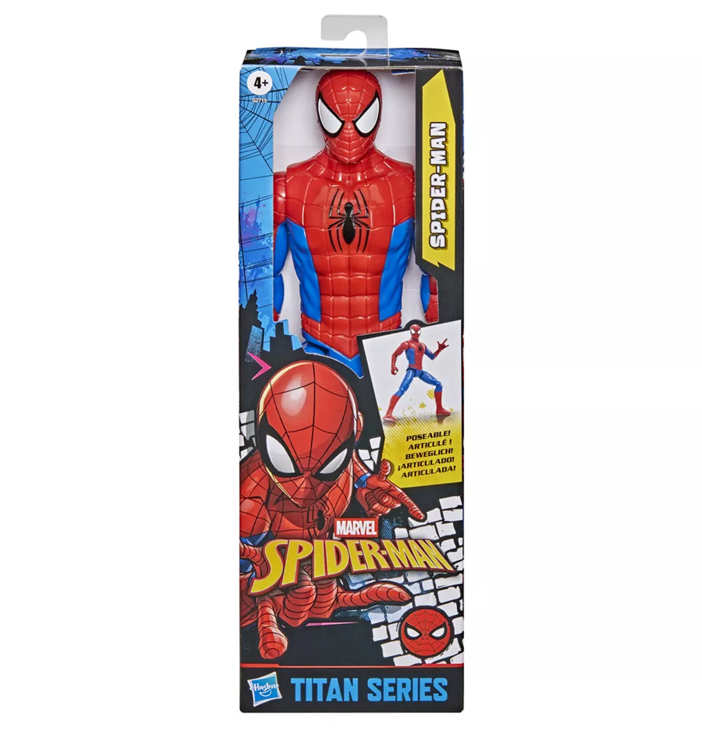 Marvel Spider-Man Titan Series Spider-Man Action Figure