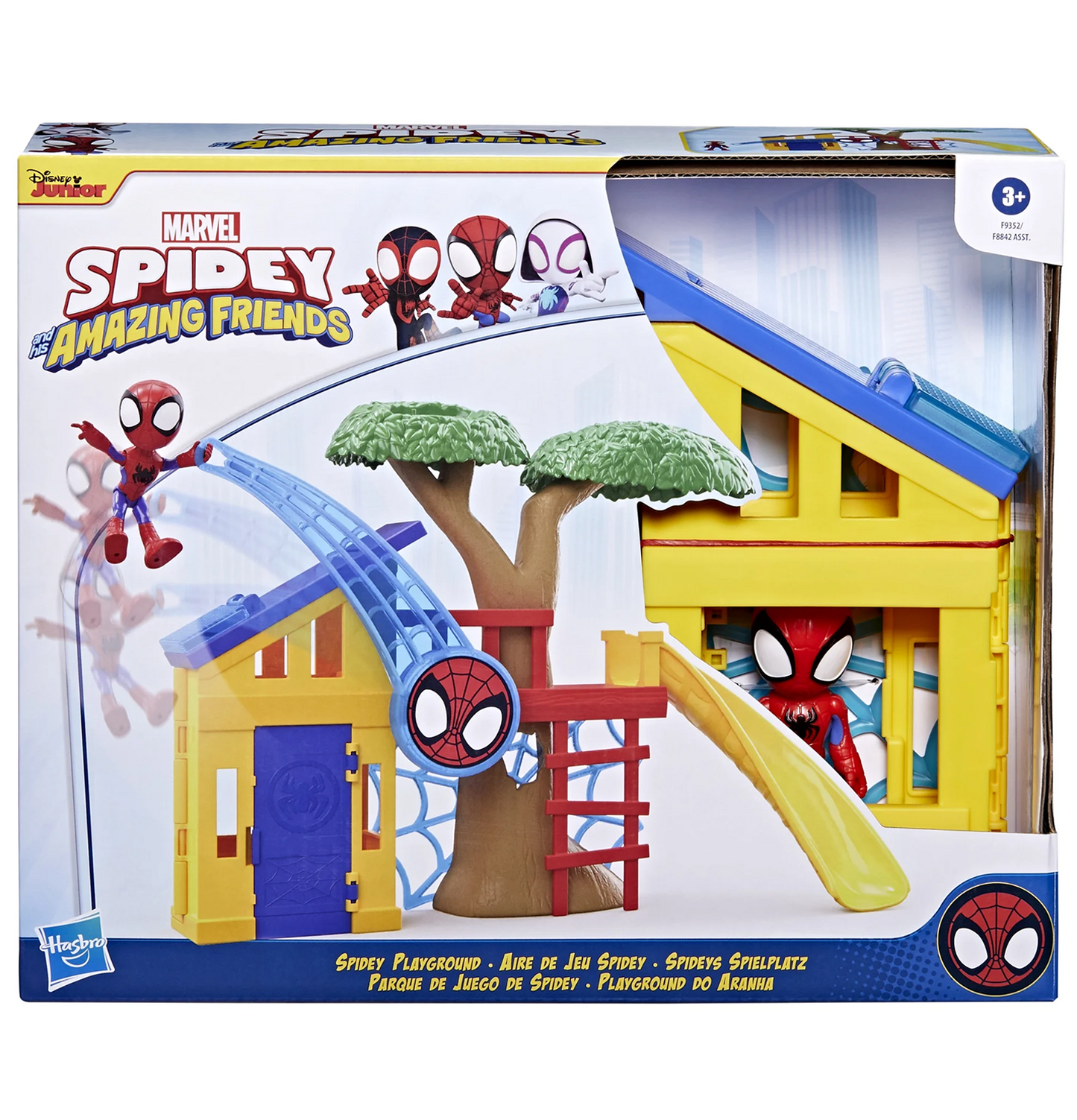 Disney Junior-Marvel Spidey and His Amazing Friends Spidey Playground Playset