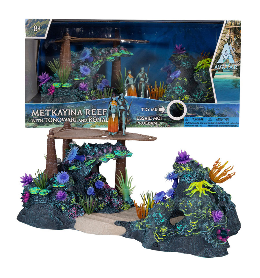 Metkayina Reef with Tonowari & Ronal (Avatar: The Way of Water) World of Pandora Deluxe Set
