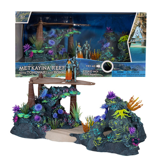 Metkayina Reef with Tonowari & Ronal (Avatar: The Way of Water) World of Pandora Deluxe Set