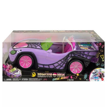 Monster High Ghoul Mobile Toy Car-Purple & Spiderweb