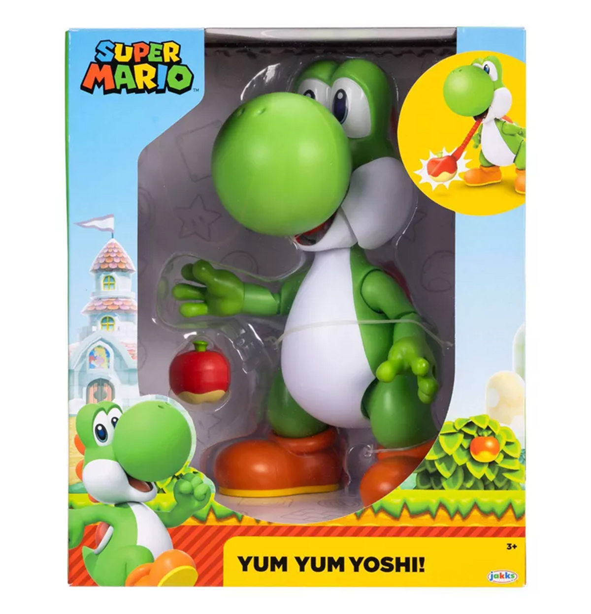 Nintendo Yum Yum Yoshi 9.5-inch Feature Action Figure