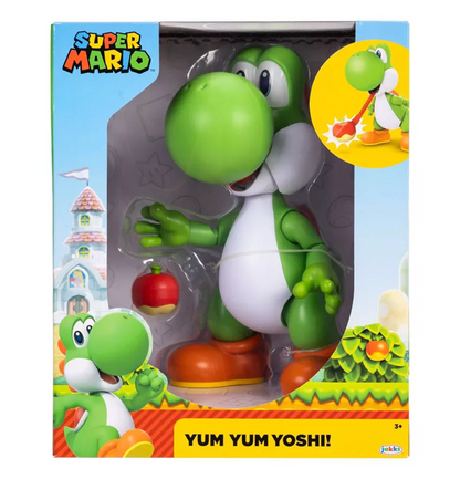 Nintendo Yum Yum Yoshi 9.5-inch Feature Action Figure