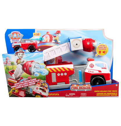 PAW Patrol Fire Rescue Deluxe Firetruck Toy Vehicle
