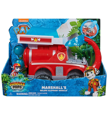 Paw Patrol Jungle Pups Marshall's Deluxe Elephant Vehicle with Vehicle