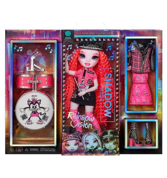 Rainbow Vision Shadow High -Mara Pinkett (Neon Pink) Fashion Doll
