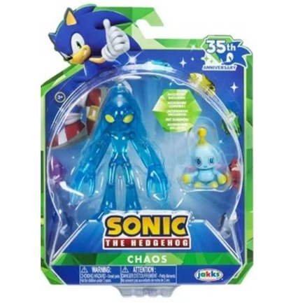 Sonic The Hedgehog 35th Anniversary Chaos Action Figure (with Chao)