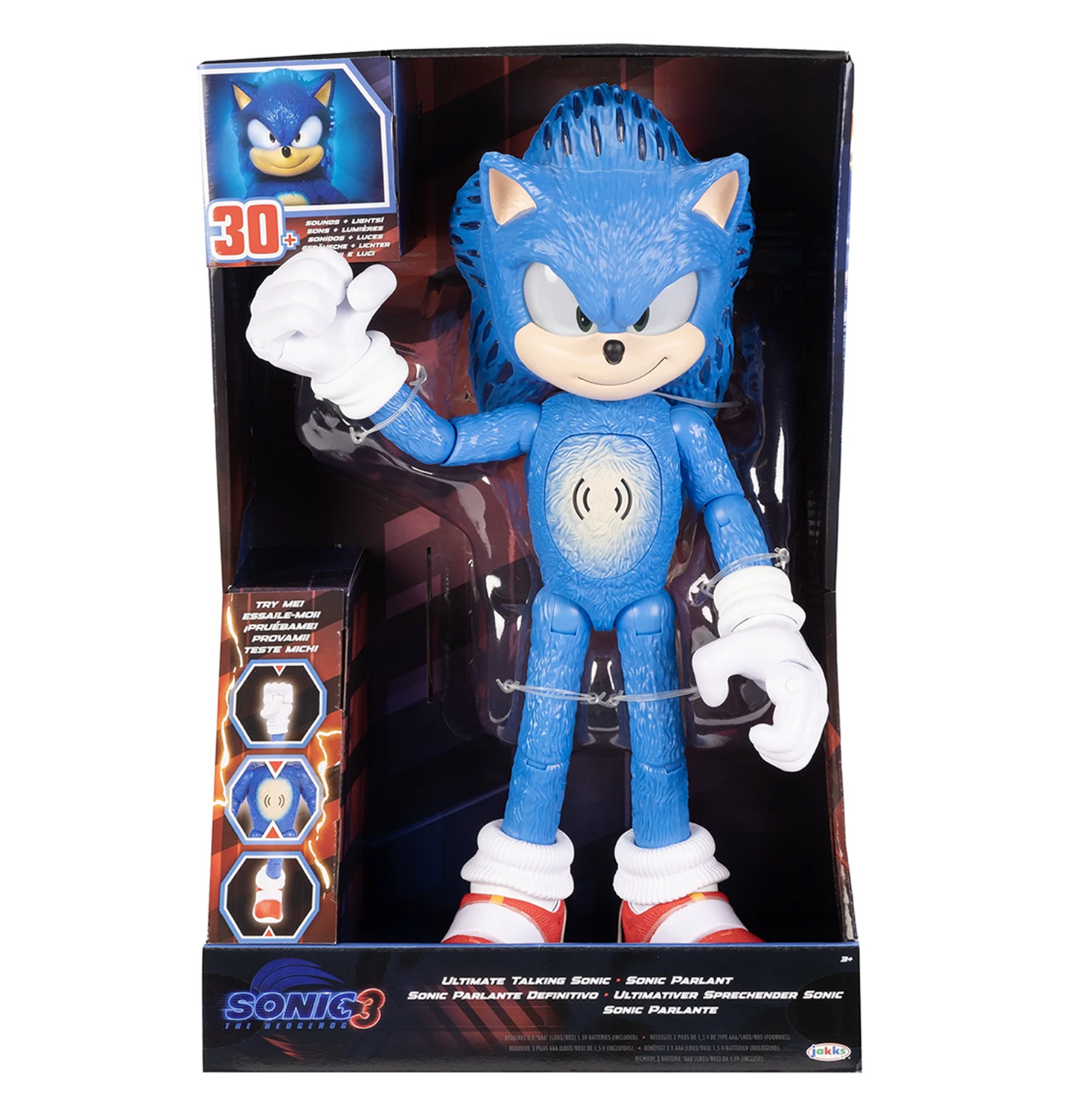 Sonic the Hedgehog 3 Ultimate Talking Sonic Figure