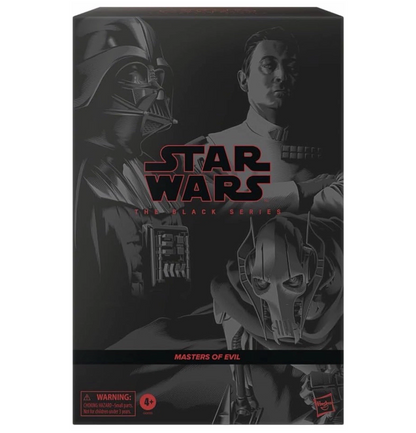 Star Wars Black Series Grand Admiral Thrawn, General Grievous & Darth Vader Exclusive Action Figure 3-Pack [Masters of Evil]