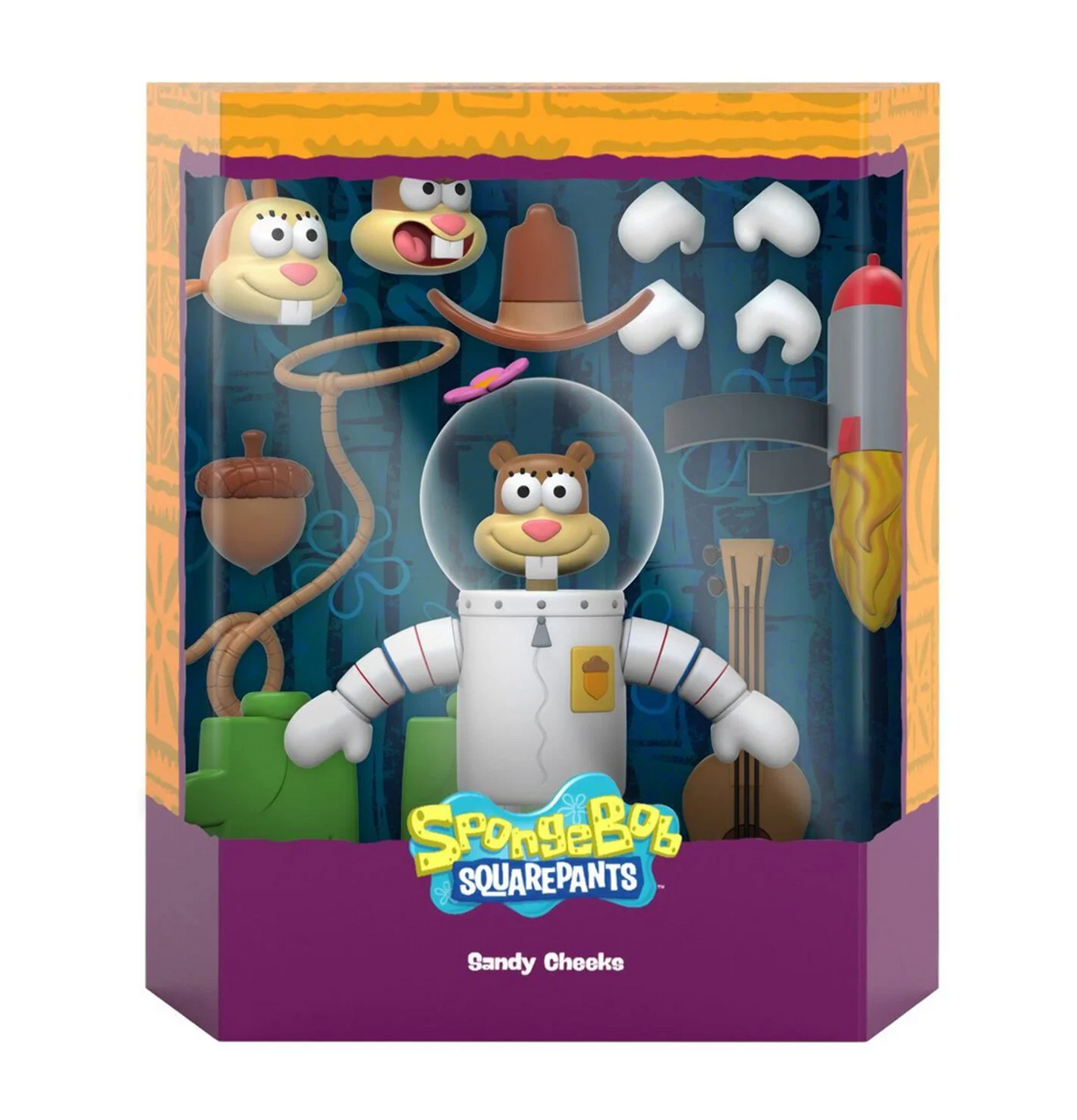 Super7 ULTIMATES! SpongeBob SquarePants- Sandy Cheeks Action Figure