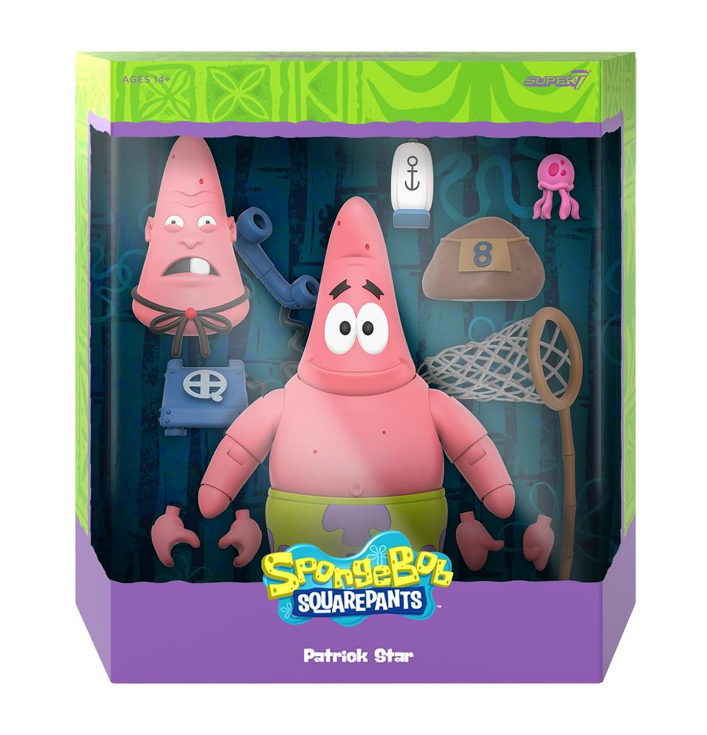 SpongeBob SquarePants ULTIMATES! Wave 2 Set of 2 Action Figures