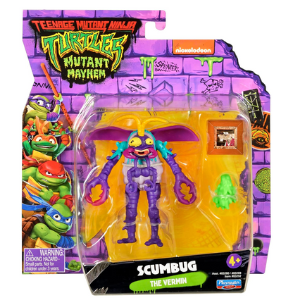 Teenage Mutant Ninja Turtles Mutant Mayhem 4-inch SCUMBUG Action Figure