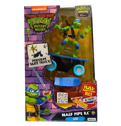 Teenage Mutant Ninja Turtles Mutant Mayhem Half Pipe RC Leonardo