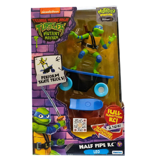 Teenage Mutant Ninja Turtles Mutant Mayhem Half Pipe RC Leonardo