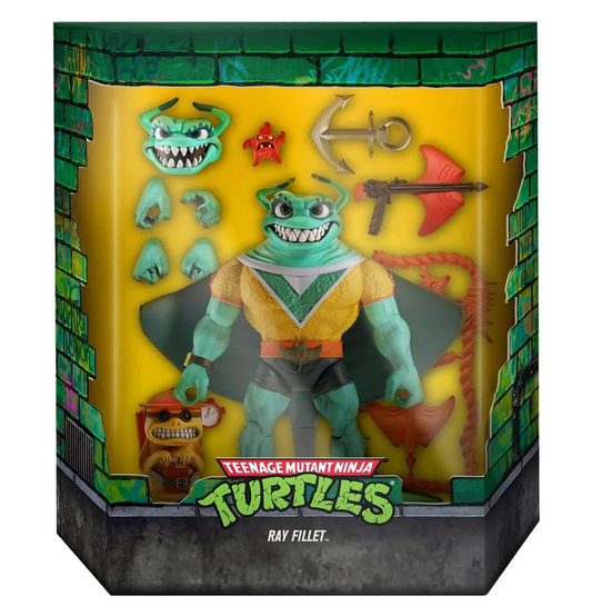 Teenage Mutant Ninja Turtles ULTIMATES! Series 5 Ray Fillet Action Figure