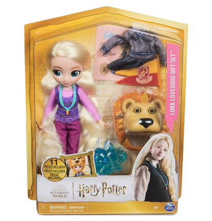 Wizarding World Harry Potter, 8-inch Luna Lovegood Collectible Fashion Doll Gift Set