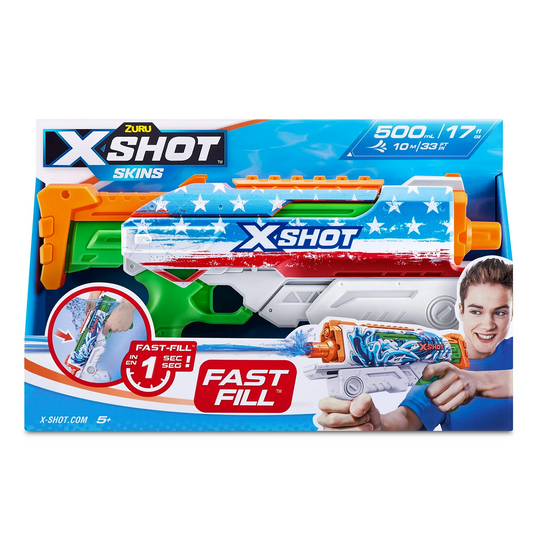 X-Shot Fast Fill Skins Hyperload Water Blaster