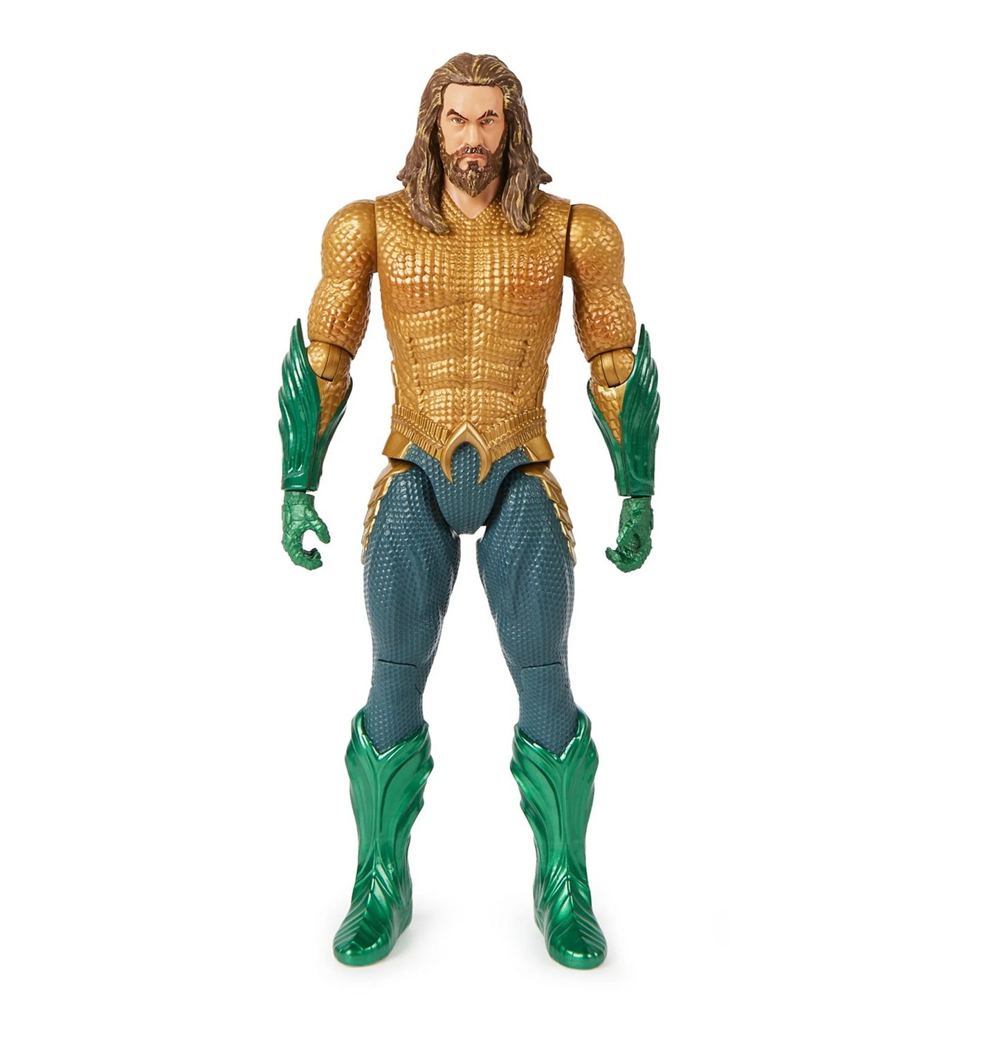 DC Comics, Aquaman and The Lost Kingdom 12" Aquaman Action Figure (Gold Suit)
