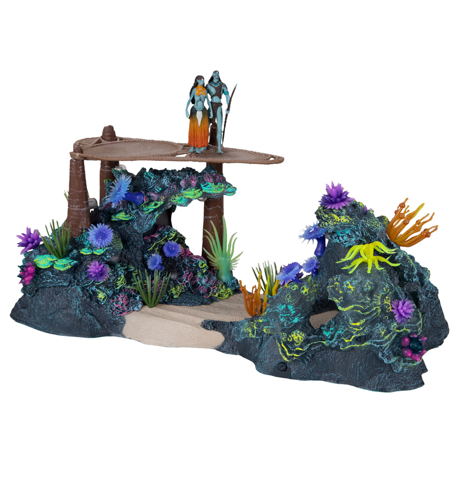 Metkayina Reef with Tonowari & Ronal (Avatar: The Way of Water) World of Pandora Deluxe Set