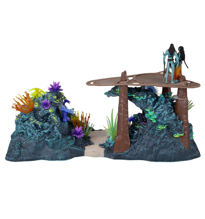 Metkayina Reef with Tonowari & Ronal (Avatar: The Way of Water) World of Pandora Deluxe Set