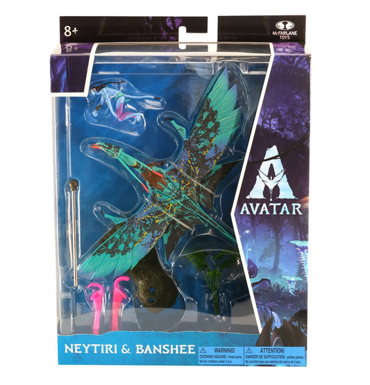 Avatar World of Pandora Neytiri and Creature Seze Banshee Deluxe Playset