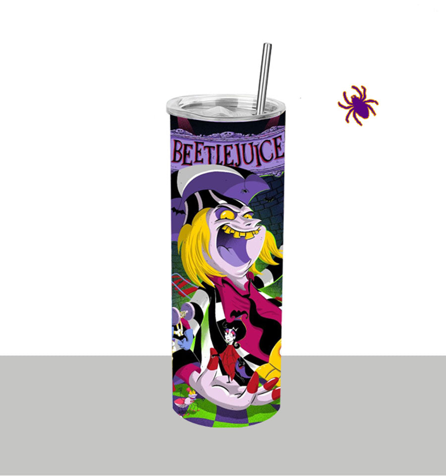 Beetlejuice tumbler
