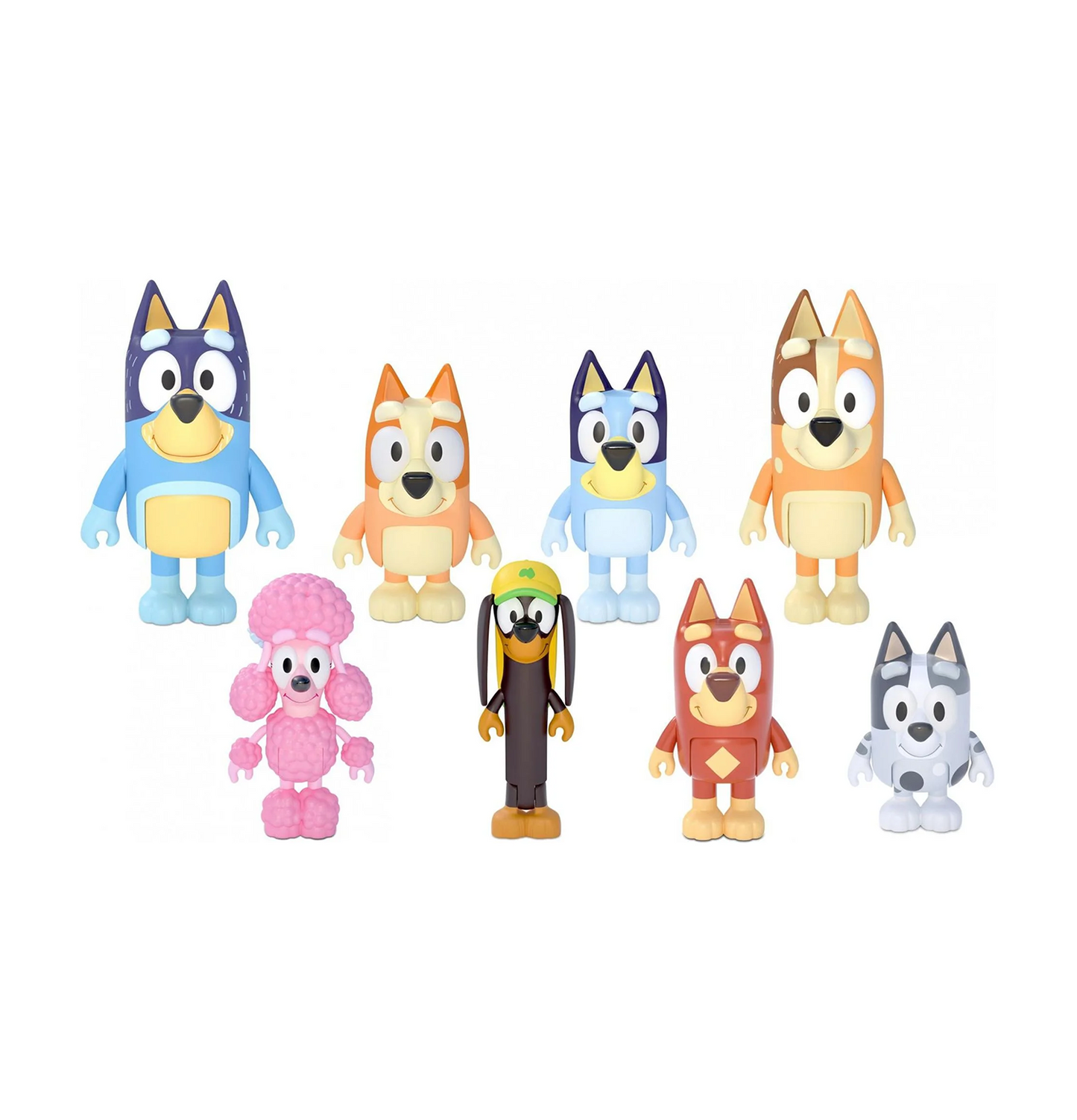 Bluey Family & Friends Mini Figure 8-Pack