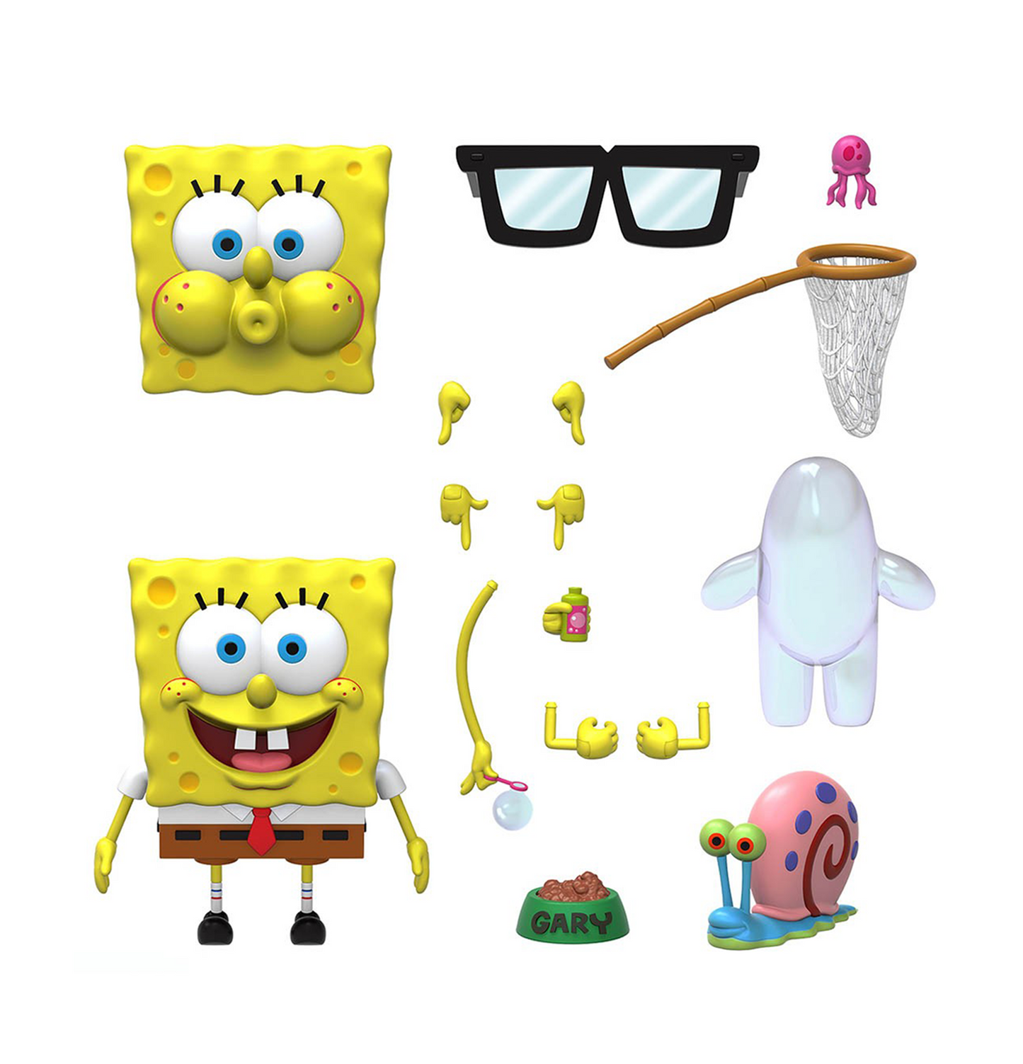 SpongeBob SquarePants ULTIMATES! Wave 1 Set of 2 Action Figures