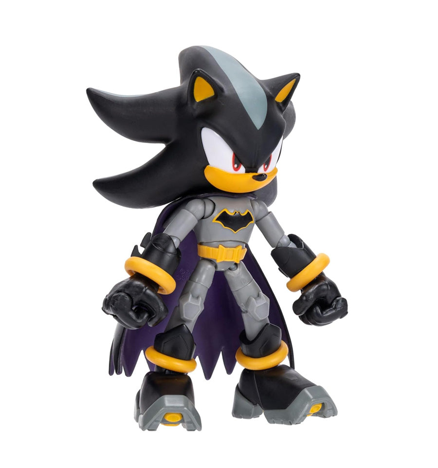 DC X Sonic the Hedgehog 5” Shadow as Batman Action Figure