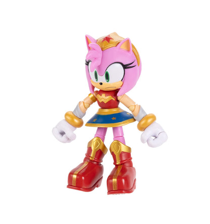 DC X Sonic the Hedgehog 5” Amy as Wonder Woman Action Figure