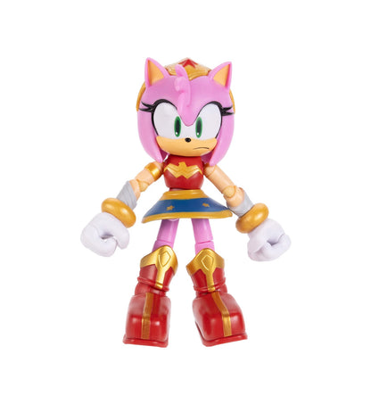 DC X Sonic the Hedgehog 5” Amy as Wonder Woman Action Figure