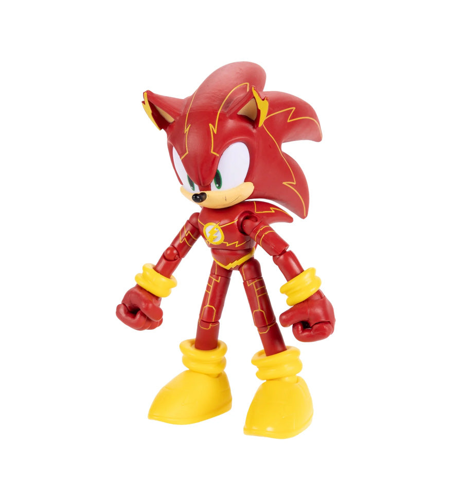DC X Sonic the Hedgehog 5” Sonic as The Flash Action Figure