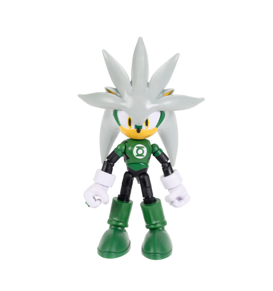 DC X Sonic the Hedgehog 5” Silver as Green Lantern Action Figure