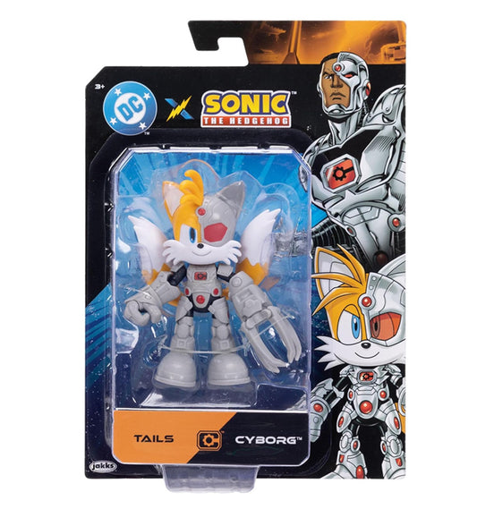 DC X Sonic the Hedgehog 5” Knuckles as Superman Action Figure